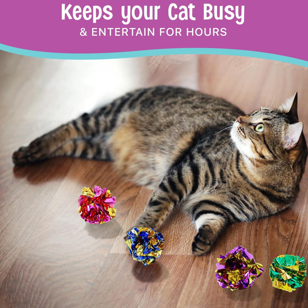 Ethical Mylar Balls Toy For Cats
