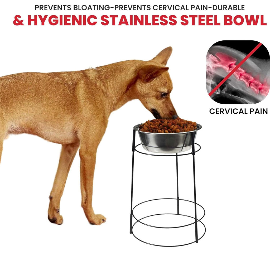 Ethical Pet Hi-Rise Single Diner 2-QT