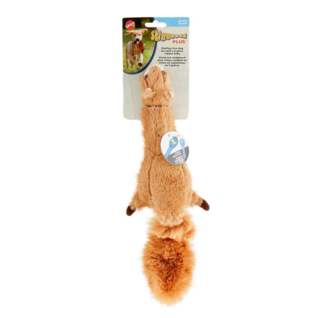 Ethical Pet Skinneeez Plus Squirrel Toy for Dogs (15")