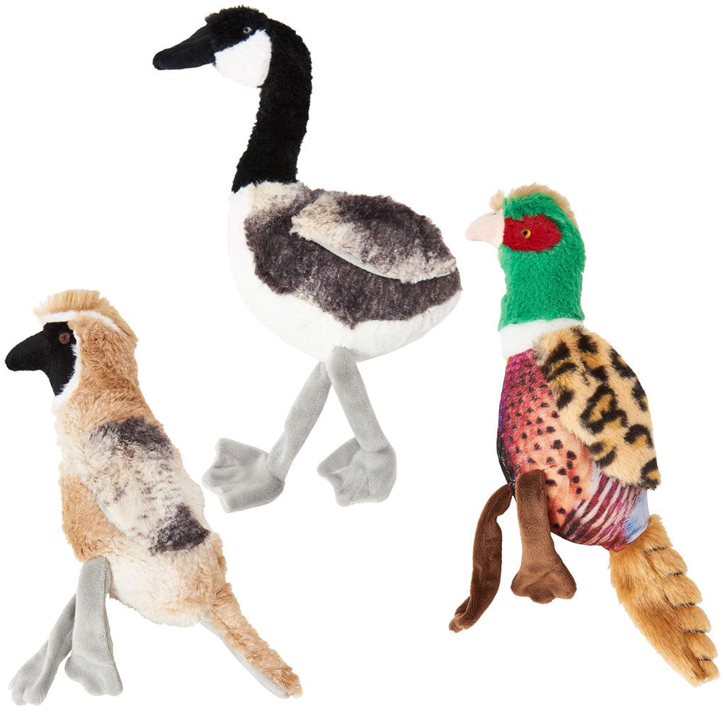 Ethical Pet Spot Bird Calls Plush Cat Toy, 12", Assorted