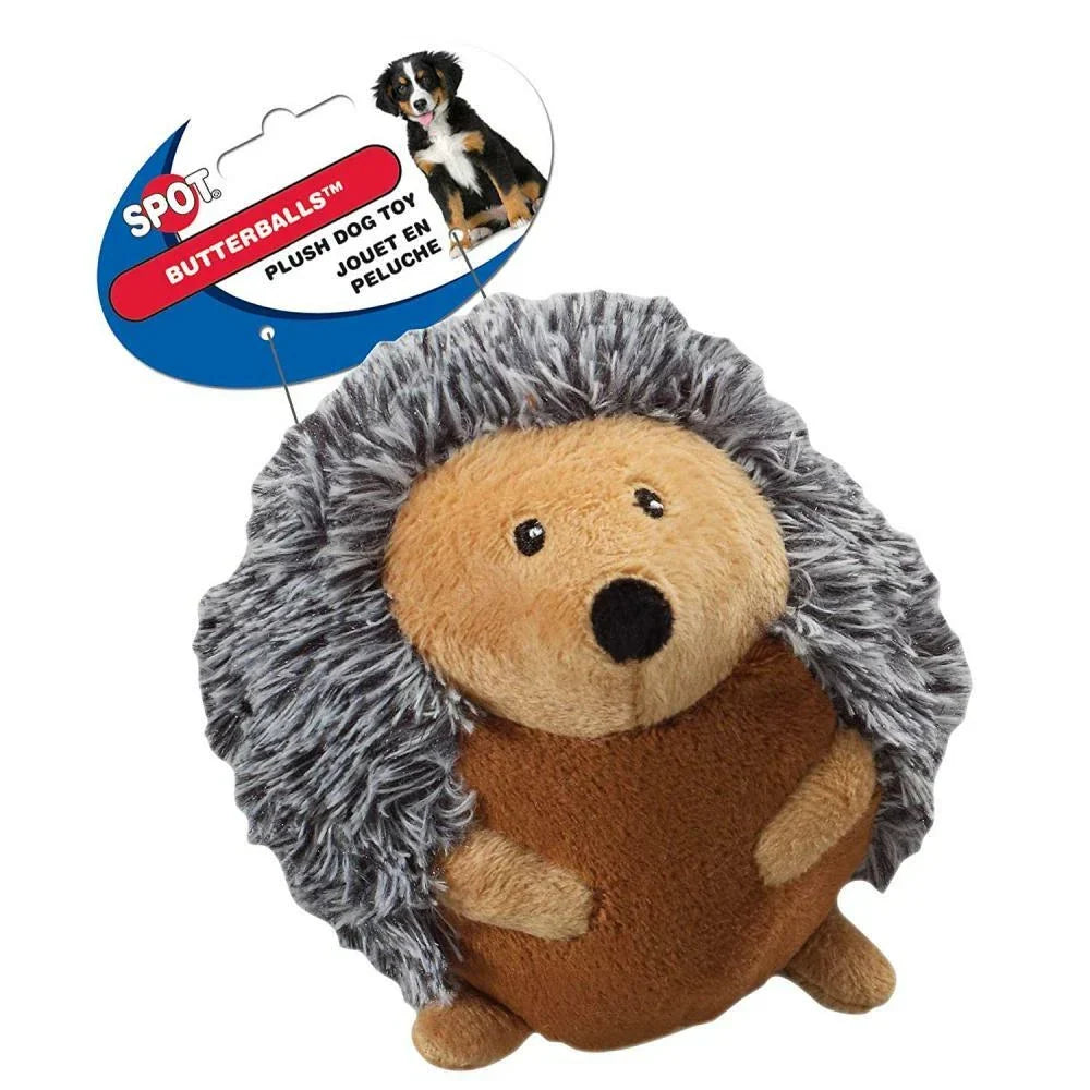 Ethical Pet Spot Butterballs Forest Dog Toy, 4-Inch, Assorted
