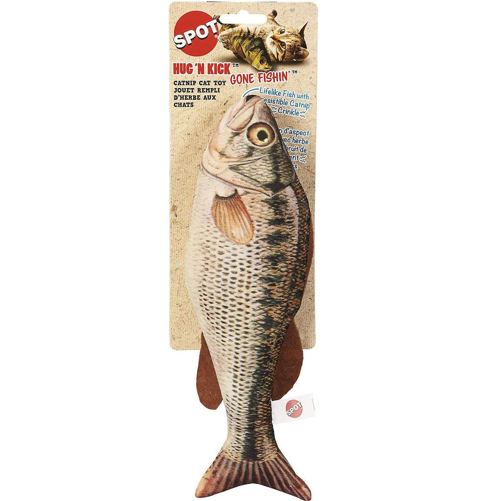 Ethical Pet Spot Gone Fishin' & Nip Cat Toy, Color Varies