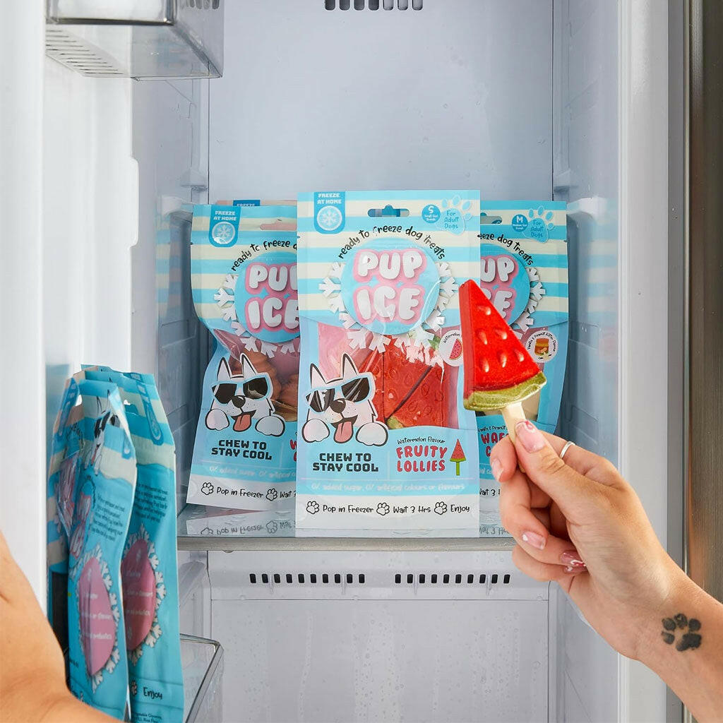 Ethical Pup Ice Fruity Lollies Ready to Freeze Dog Treats, 3-pack