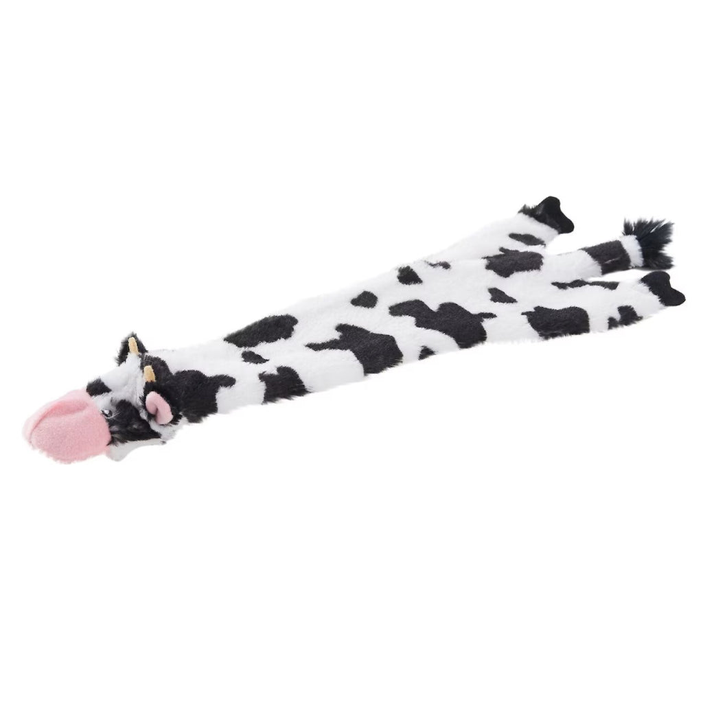 Ethical Skinneeez Crinkler Cow Toy For Dogs