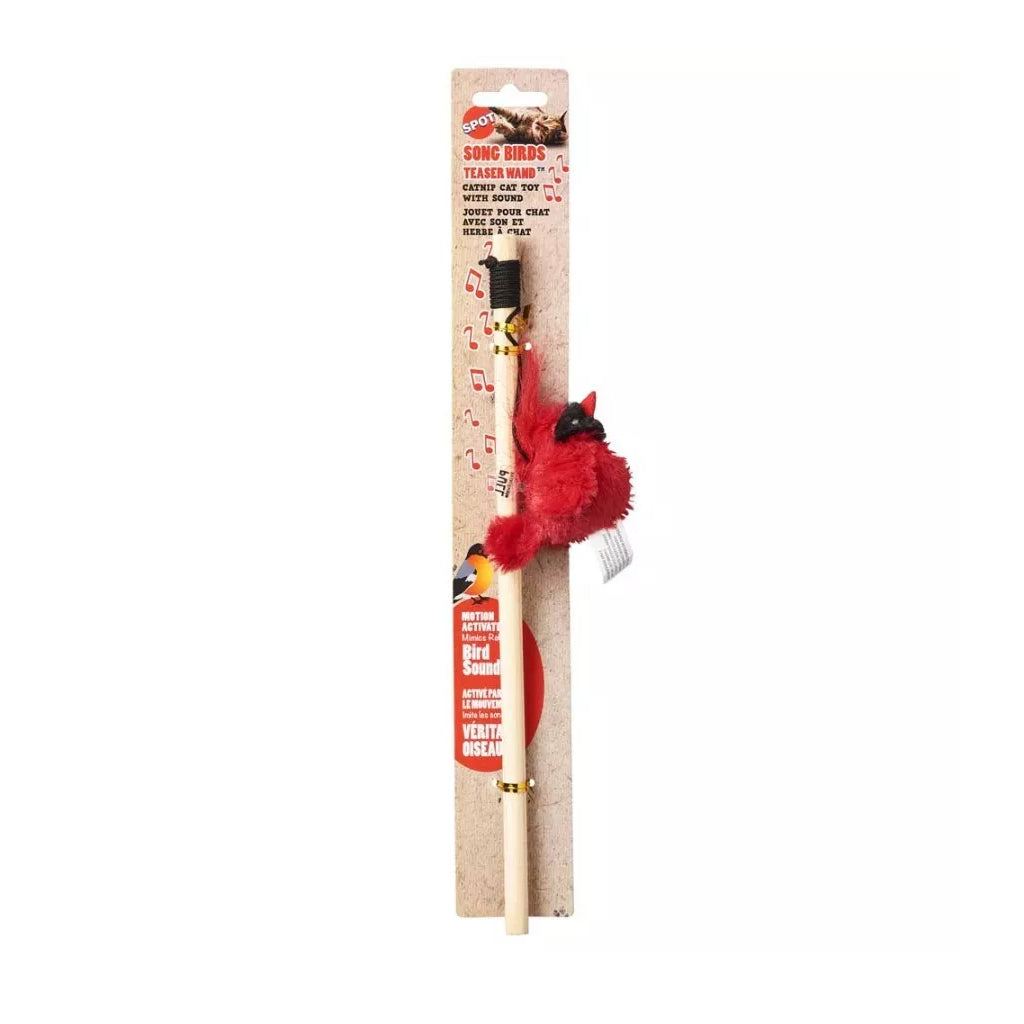 Ethical Songbird Teaser Wand Toy for Cats, Assorted Characters