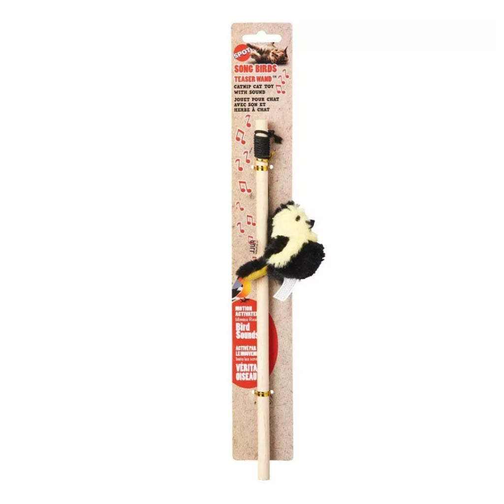 Ethical Songbird Teaser Wand Toy for Cats, Assorted Characters