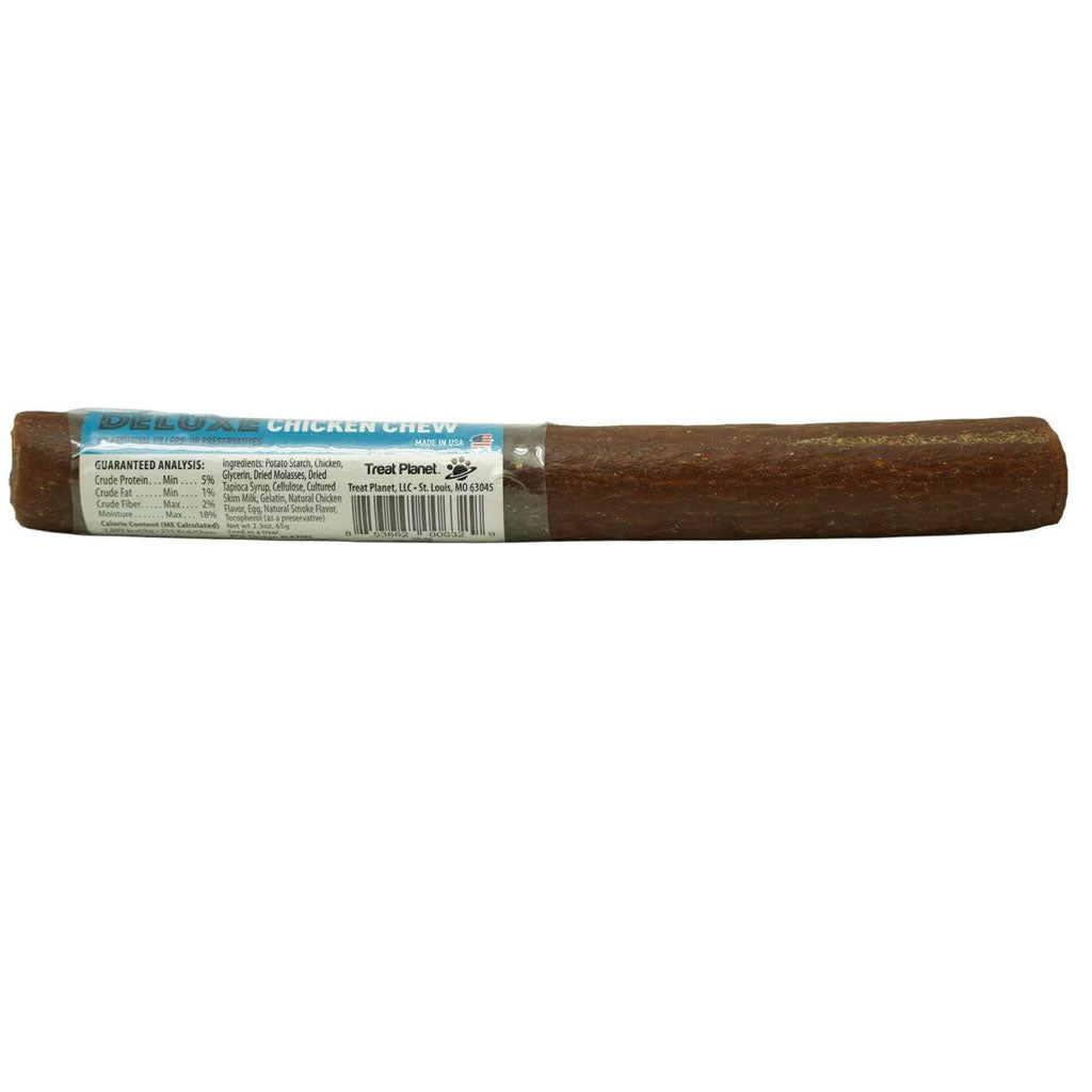 Etta Says! Deluxe Crunchy Chicken Dog Chew Treats, 7"