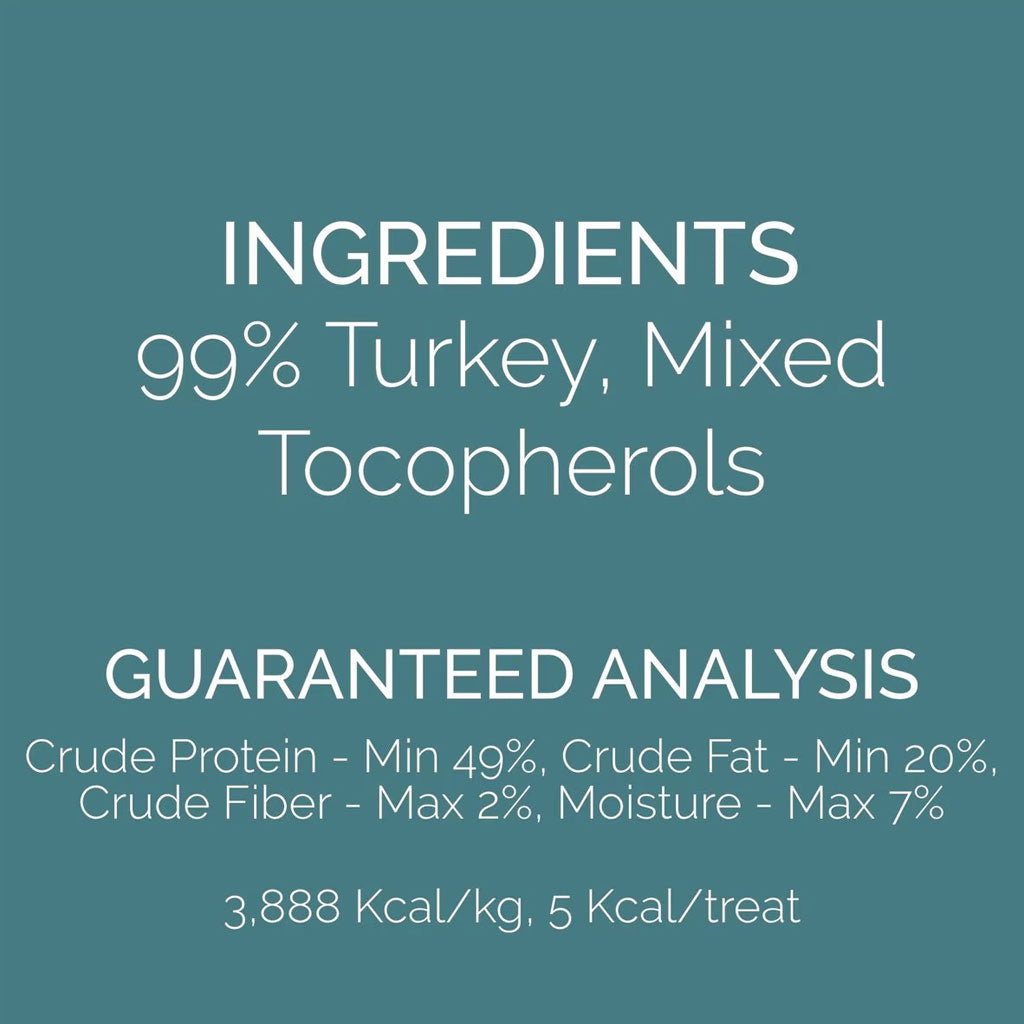 Etta Says! Eat Simple 100% Freeze Dried Turkey Dog Treats, 2.5-oz