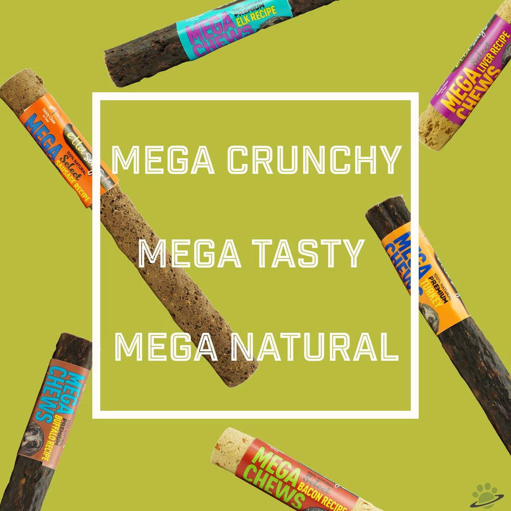 Etta Says! Premium Crunchy MEGA Elk Chews Dog Treats, 10", 1 count