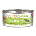 Evanger's Super Premium Duck Dinner Grain-Free Wet Cat Food, (5.5-oz x 24 cans)