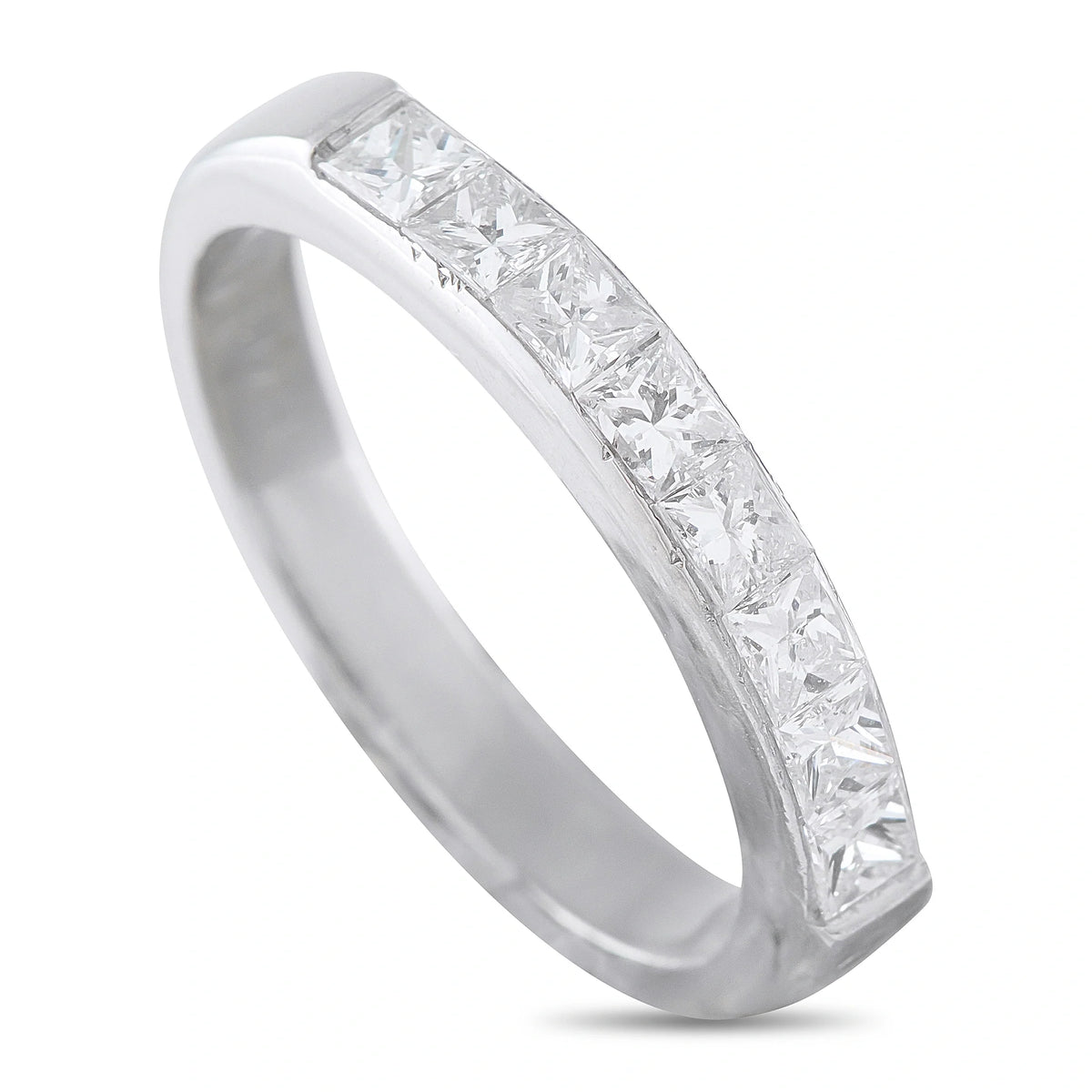 LB Exclusive Platinum 0.88ct Diamond Ring MF03-082526