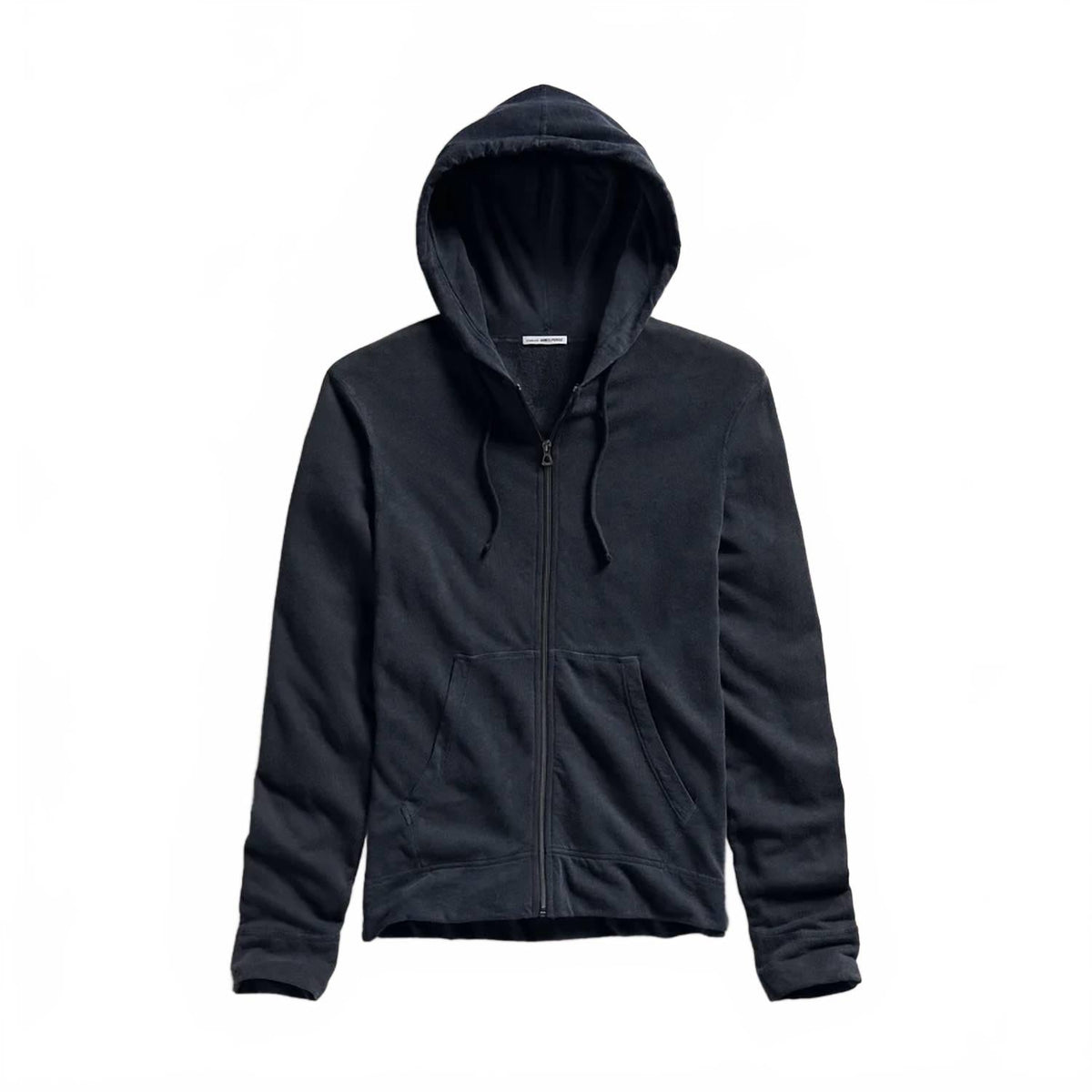 Men's French Terrry Zip Up Hoodie In Deep