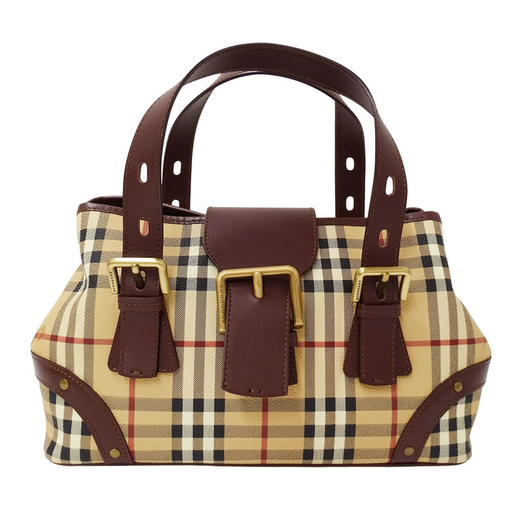 Burberry Pvc Handbag (Pre-Owned)