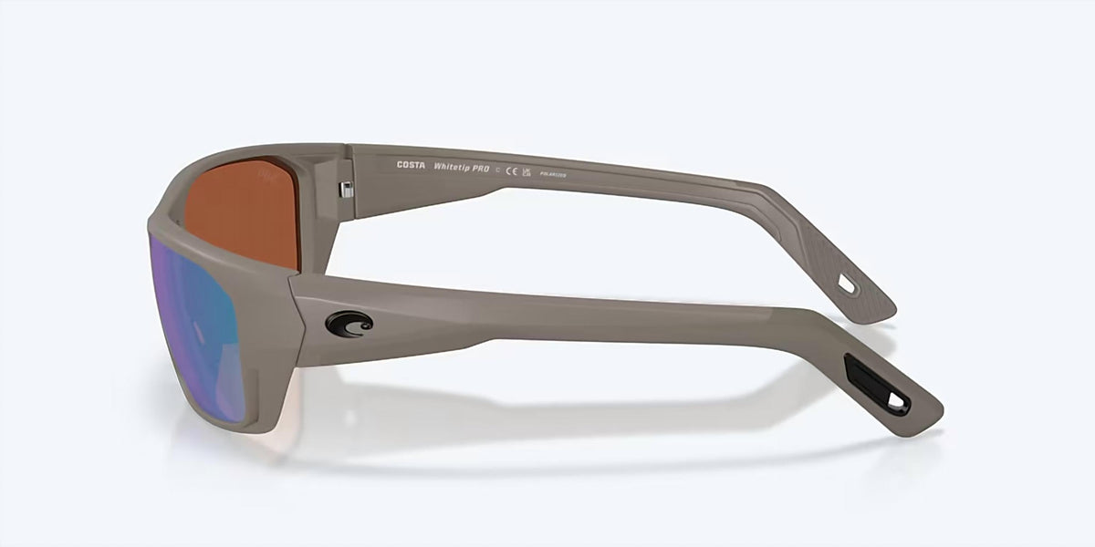 Unisex Whitetip Pro Polarized Sunglasses In Matte Olive Shale / Green