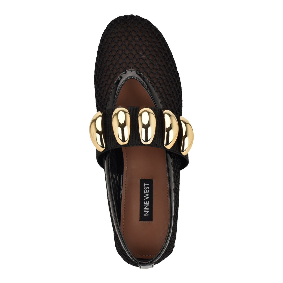 Dorra Mesh Mary Jane Ballet Flats