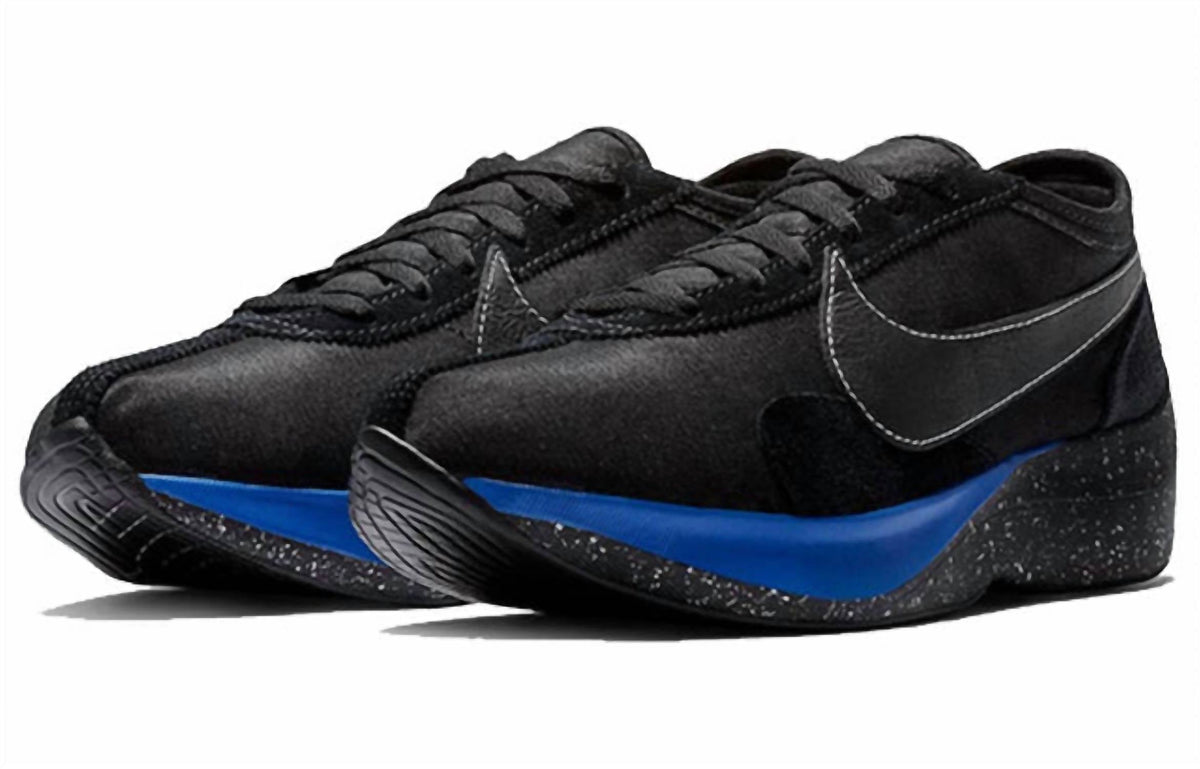 Men's Moon Qs Sneaker In Black/white/racer Blue