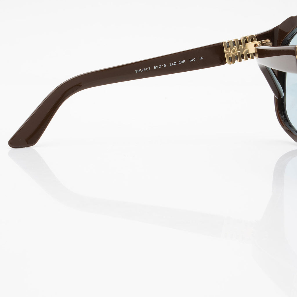 Miu Miu Logo Oversized Sunglasses