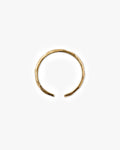Faceted Toe Ring - Gold