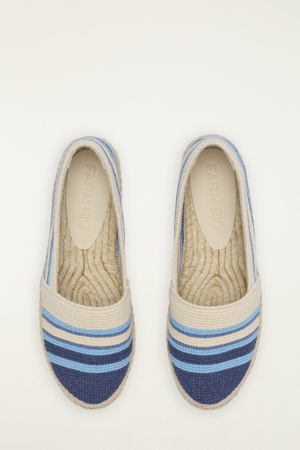 Blue Crochet Farm Rio Espadrille Loafer