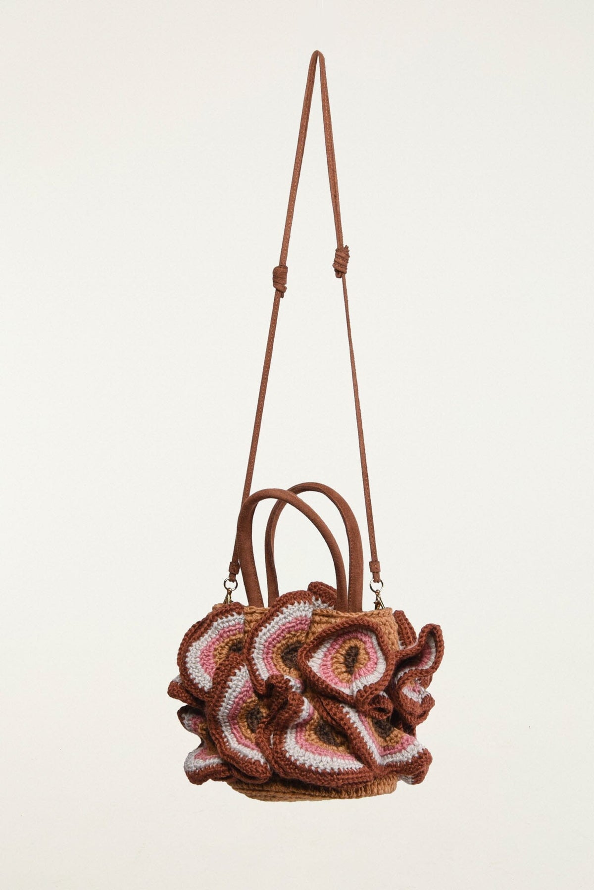 Crochet Flower Handbag