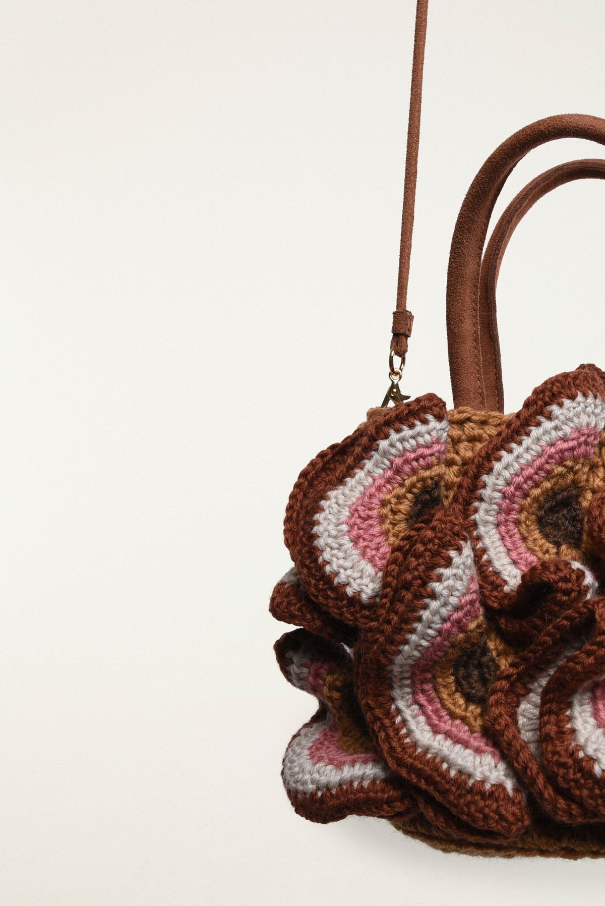 Crochet Flower Handbag