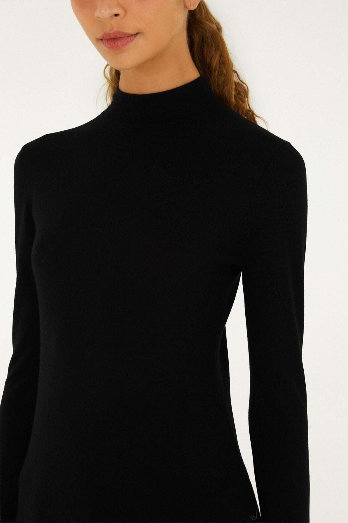 Knit Turtleneck Top