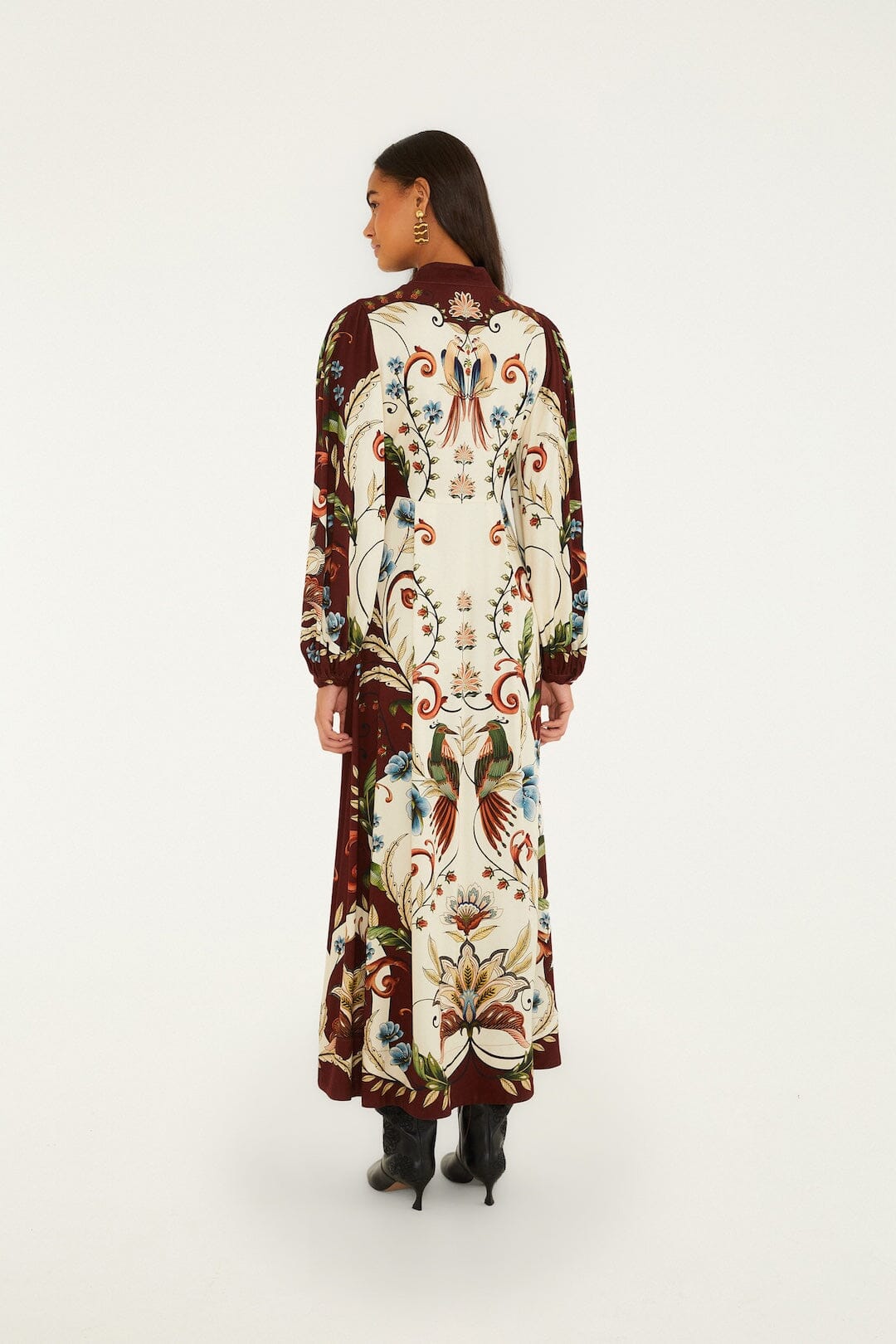 Millena Winter White Maxi Dress