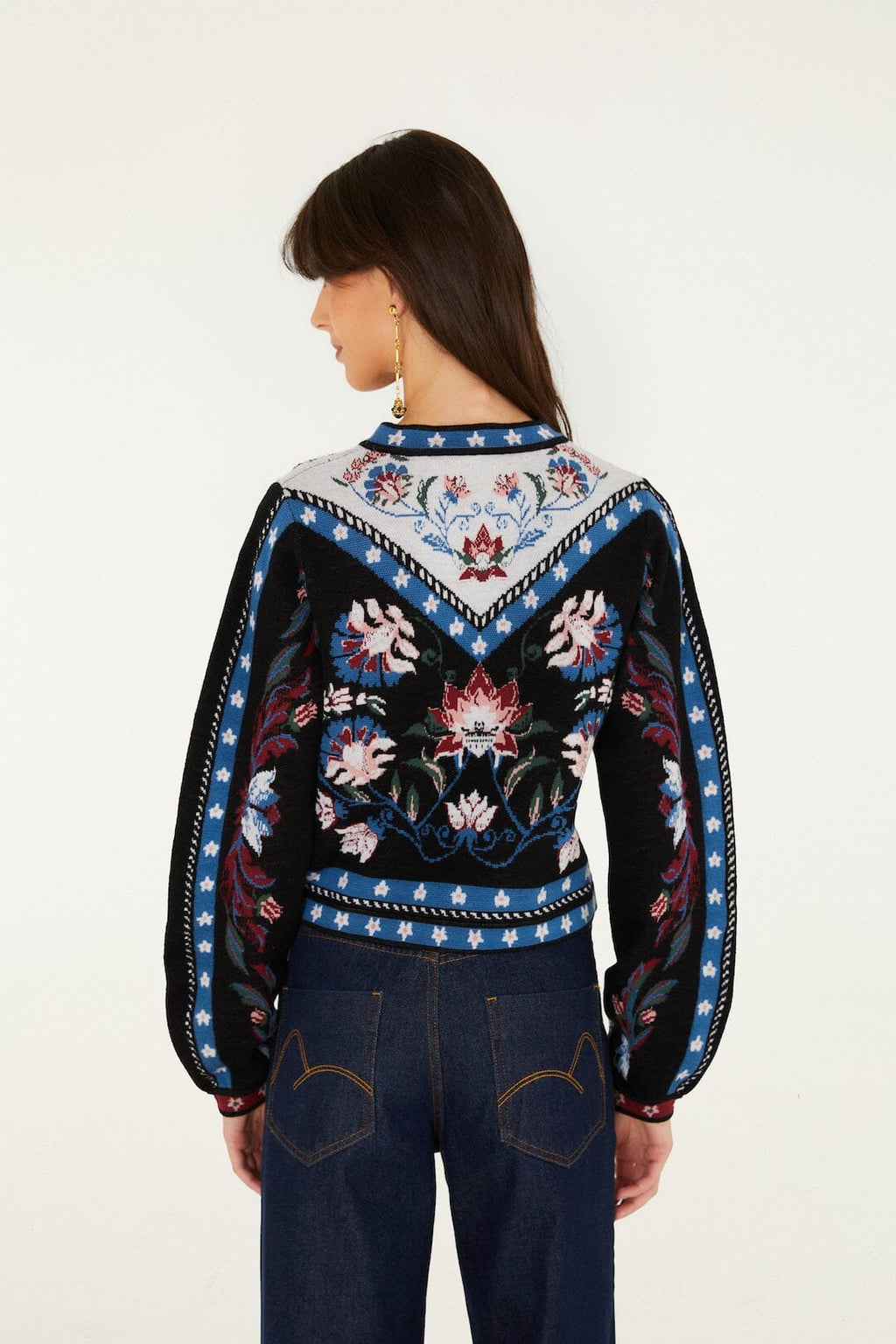 Natalia Crew Neck Knit Sweater