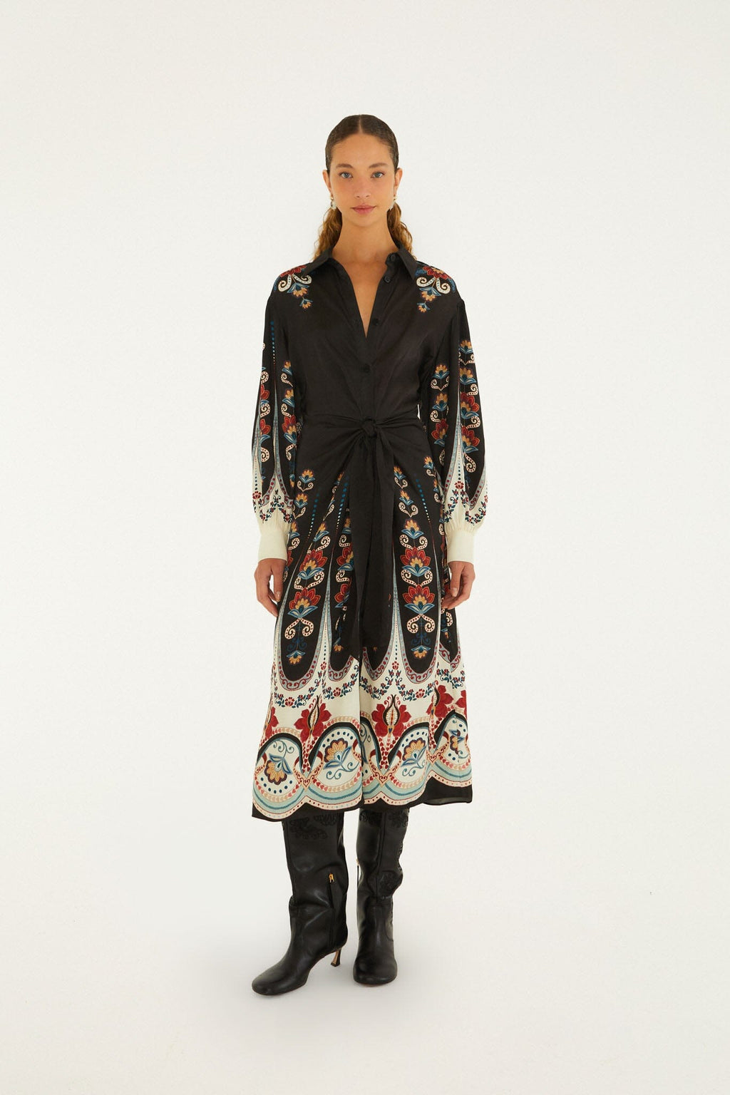 Nikita Winter Long Sleeve Midi Dress