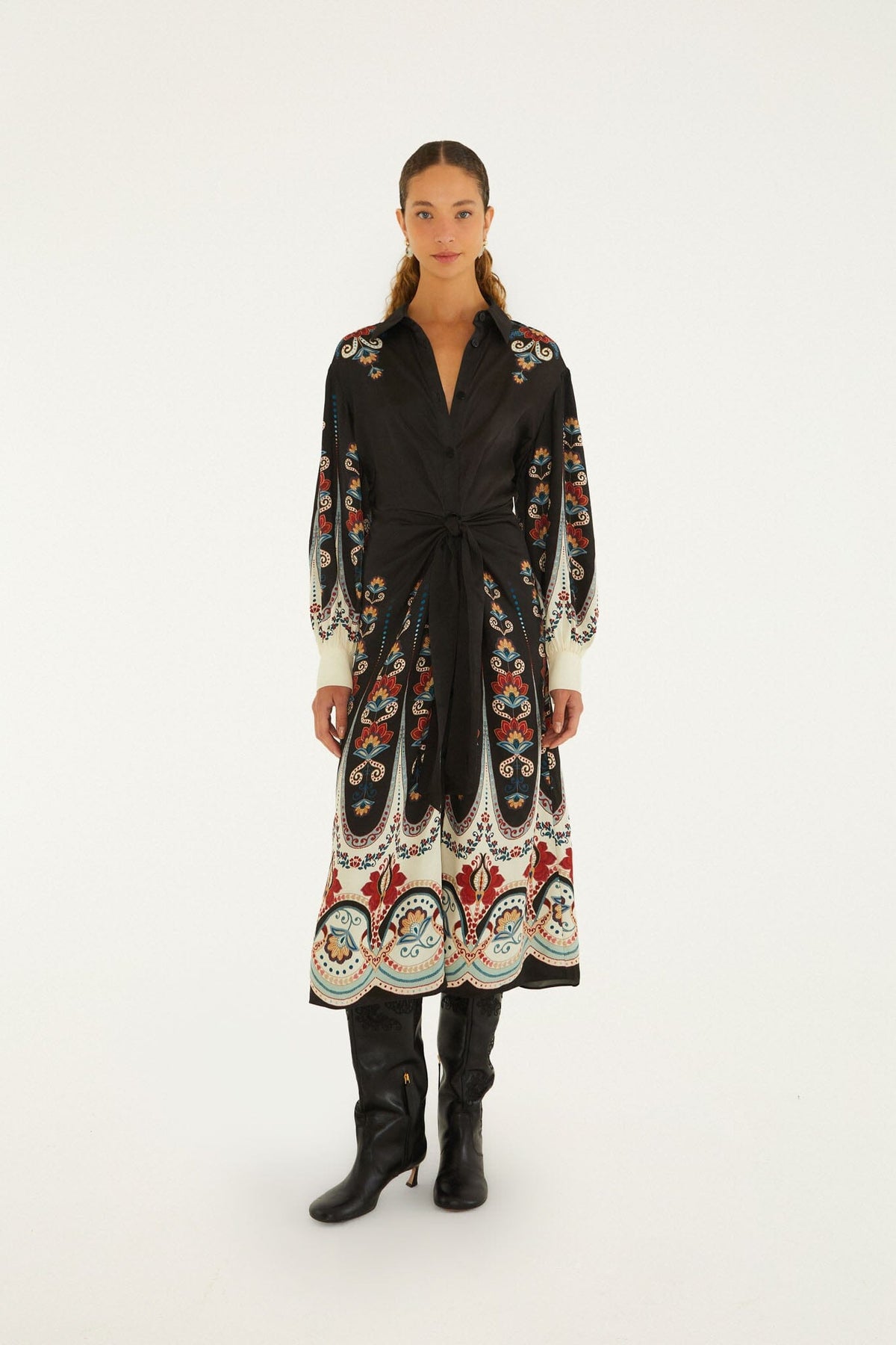 Nikita Winter Long Sleeve Midi Dress