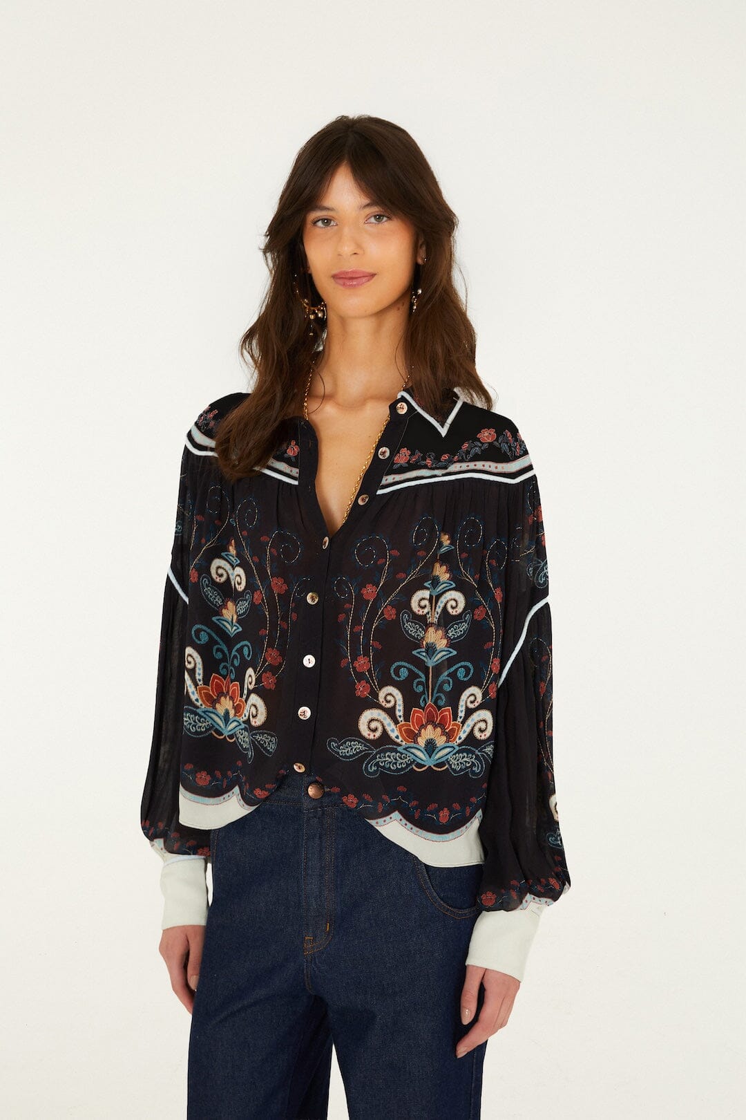 Nikita Winter Collared Buttoned Shirt