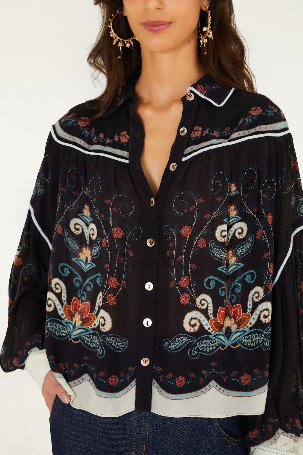 Nikita Winter Collared Buttoned Shirt