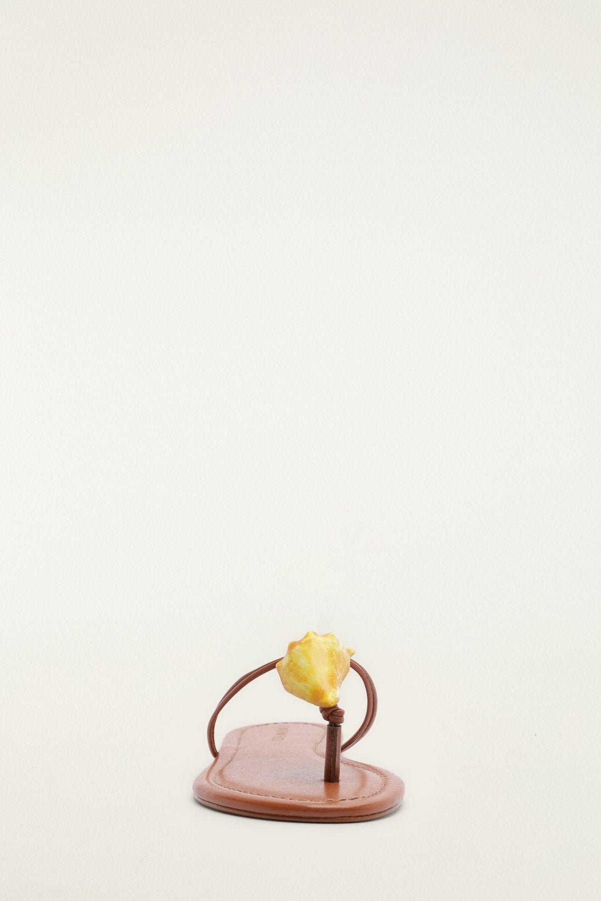 Shell Flat Sandal