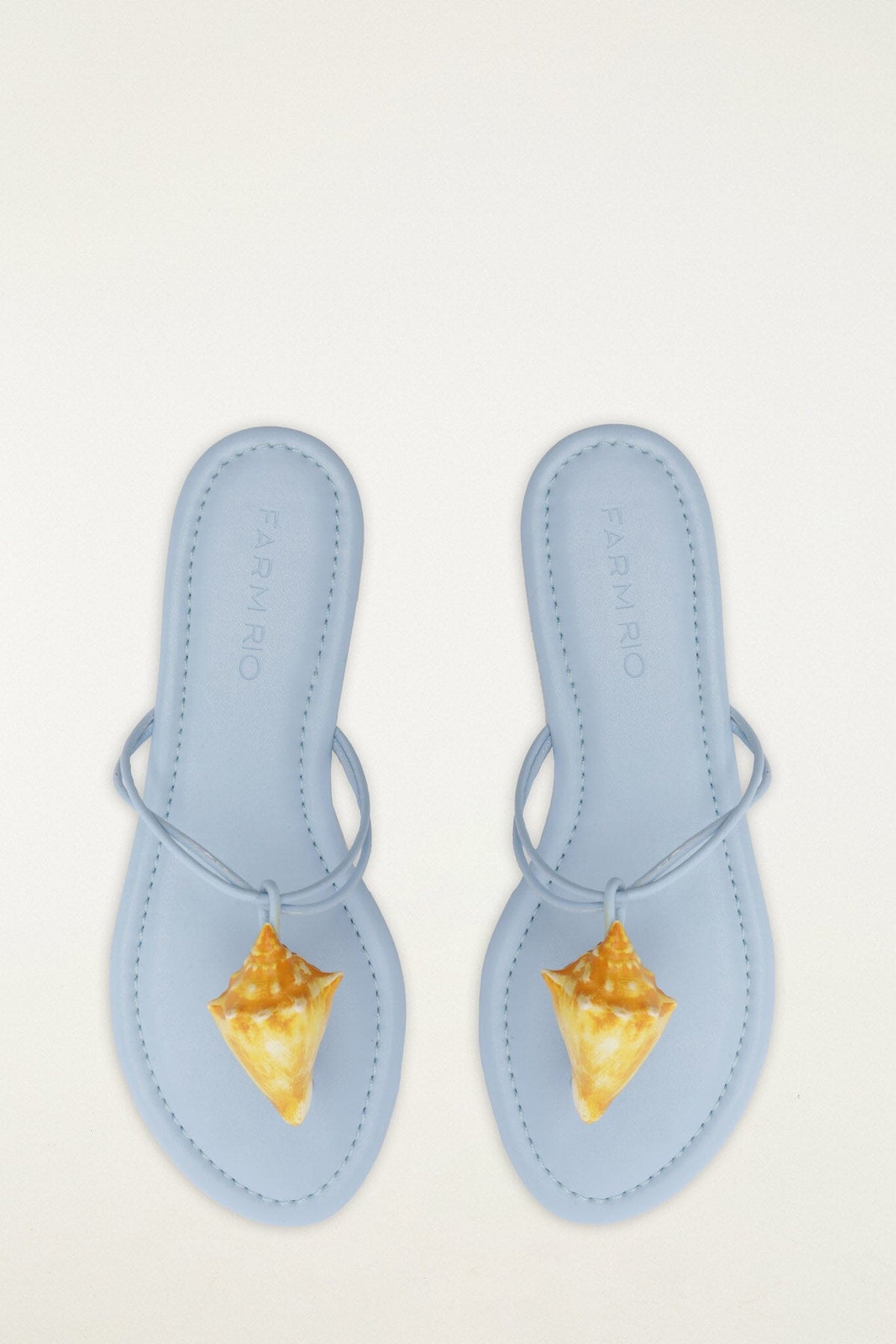 Shell Flat Sandal