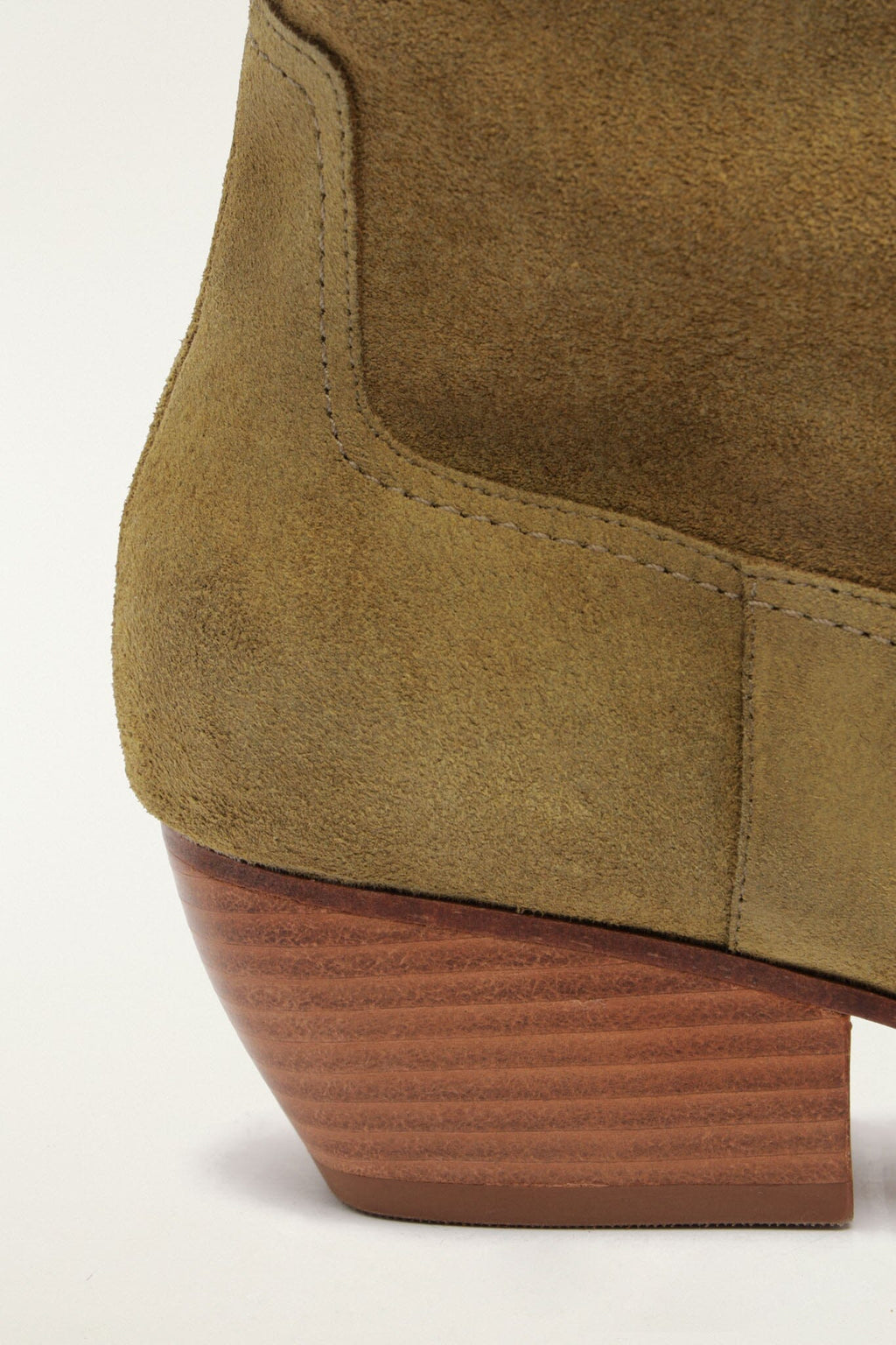 Suede Riding Boot