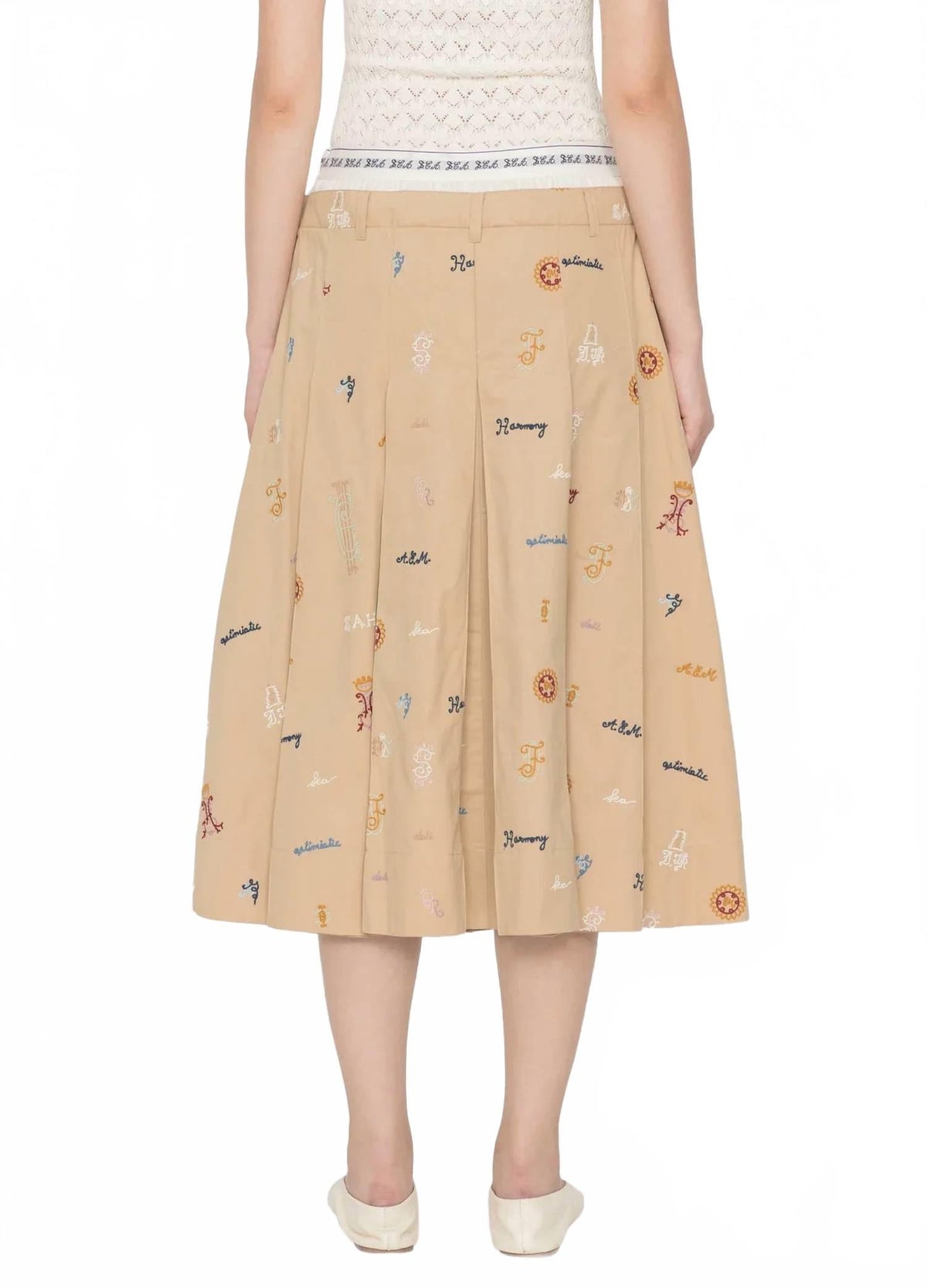 Juliet Midi Skirt In Camel