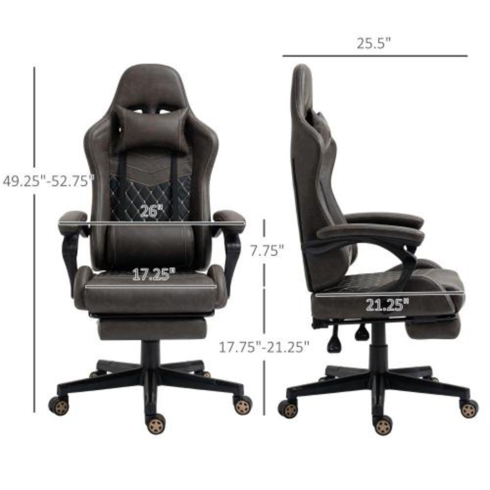 Ergonomic Gaming Chair with Adjustable Headrest