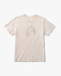 Feather Tee - Vintage White