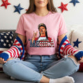 Joe Dirt Simple Loose Round Neck Ladies T-Shirt
