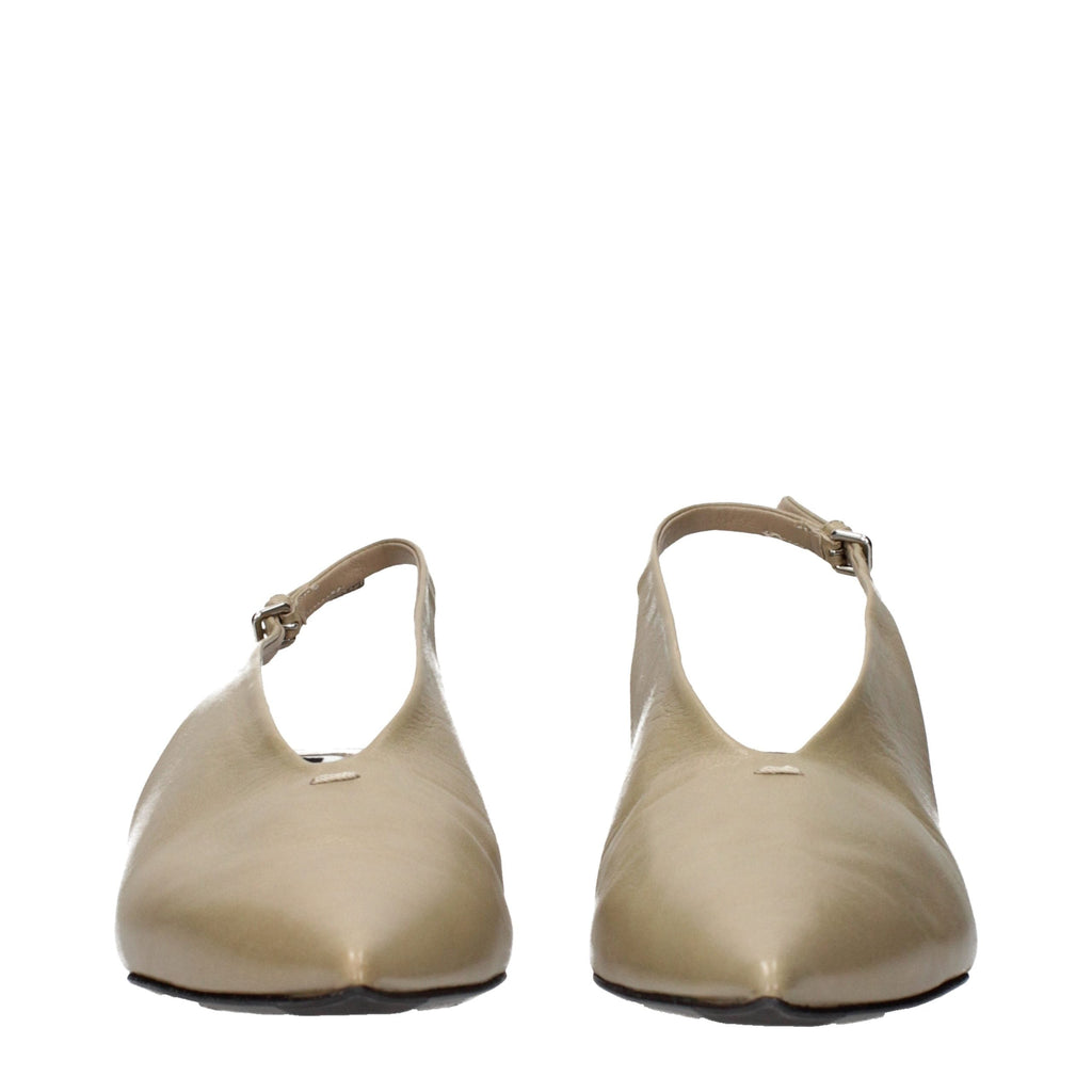 Jil Sander Leather Mid Heel Women's Pumps