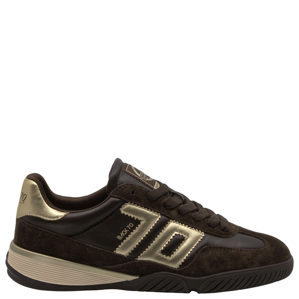 FIREBALL in COFFEE GOLD Sneakers