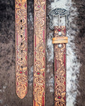 Flora Brown and Red Belt by Hooey