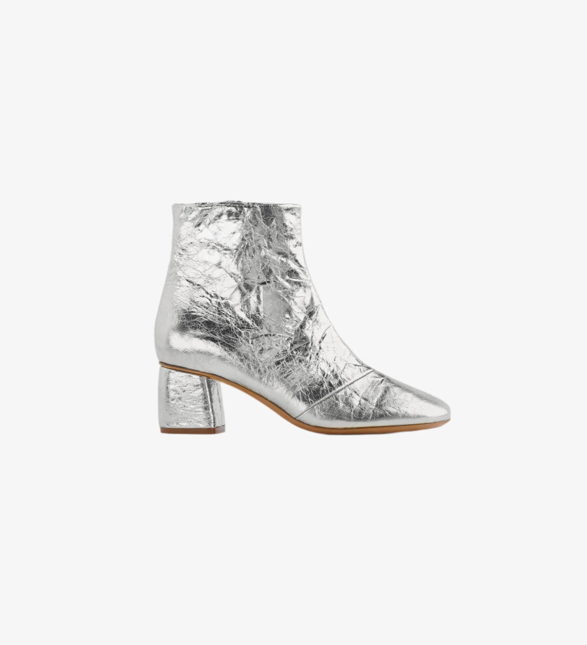 Forte Forte Crackled Lamé Boot