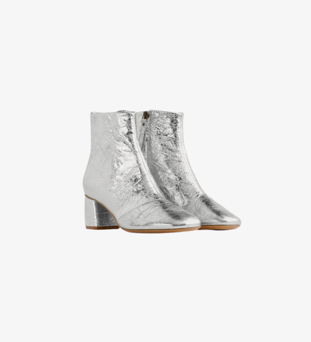 Forte Forte Crackled Lamé Boot