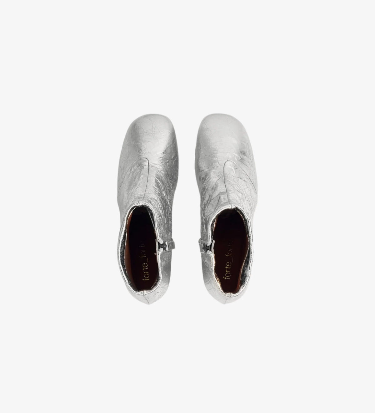 Forte Forte Crackled Lamé Boot