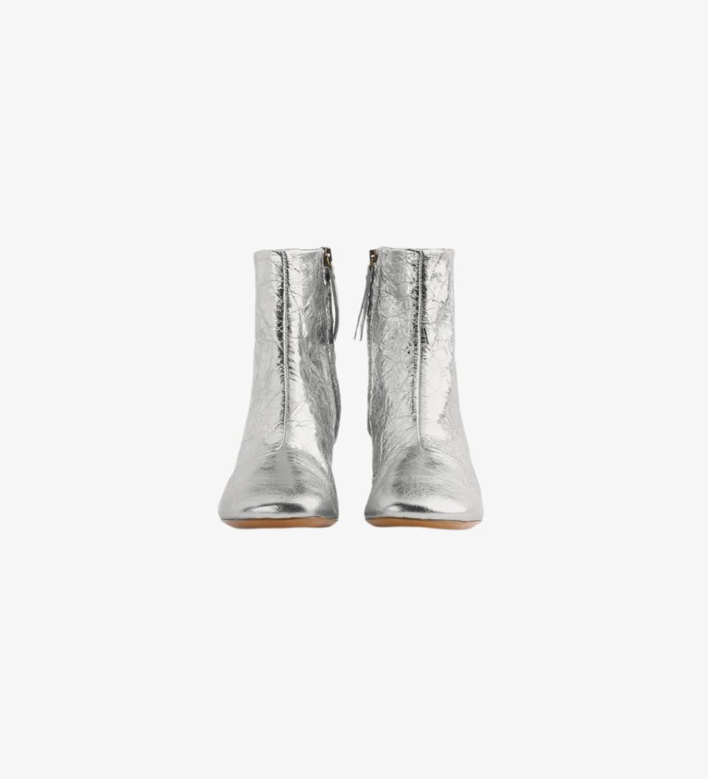 Forte Forte Crackled Lamé Boot
