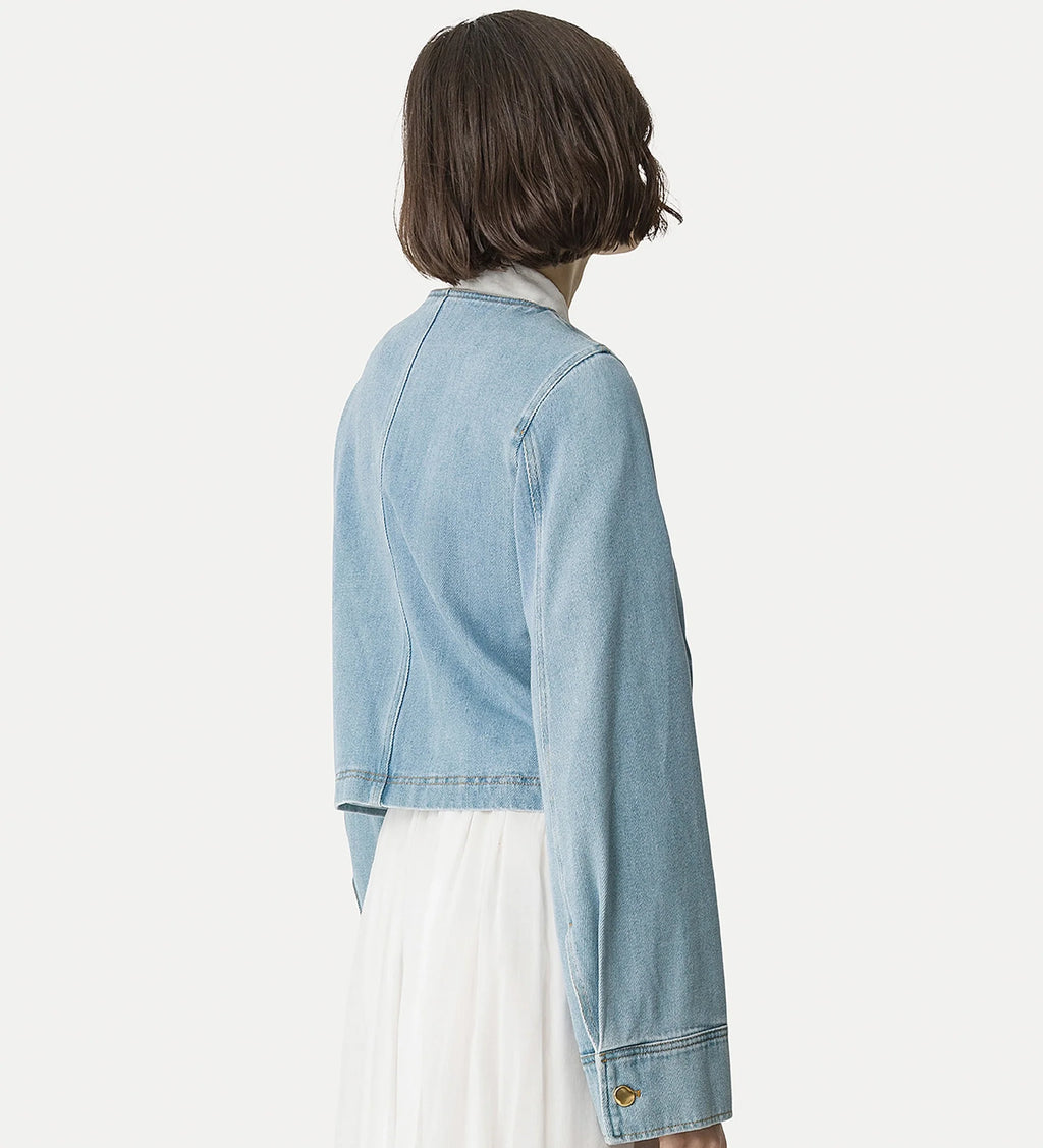 Forte Forte Denim Double Breasted Jacket