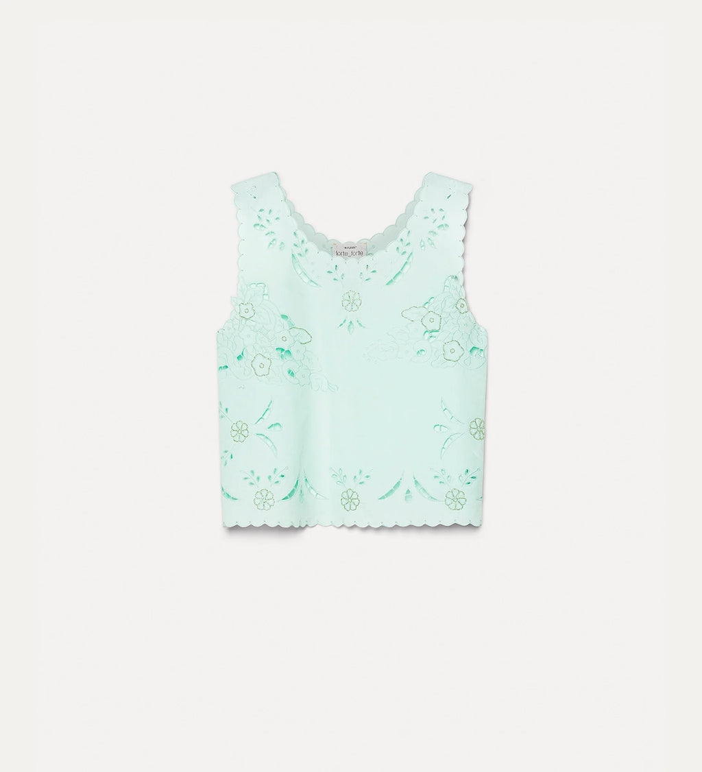 Forte Forte Lace & Glass Top