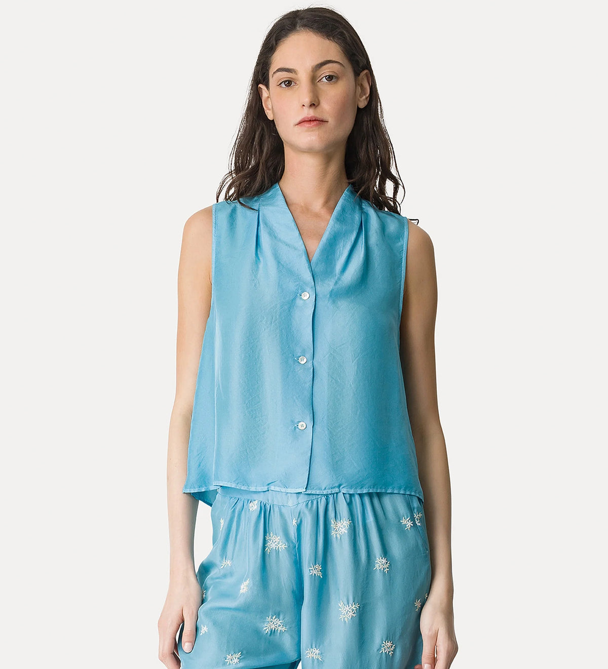 Forte Forte Habotai Silk Top