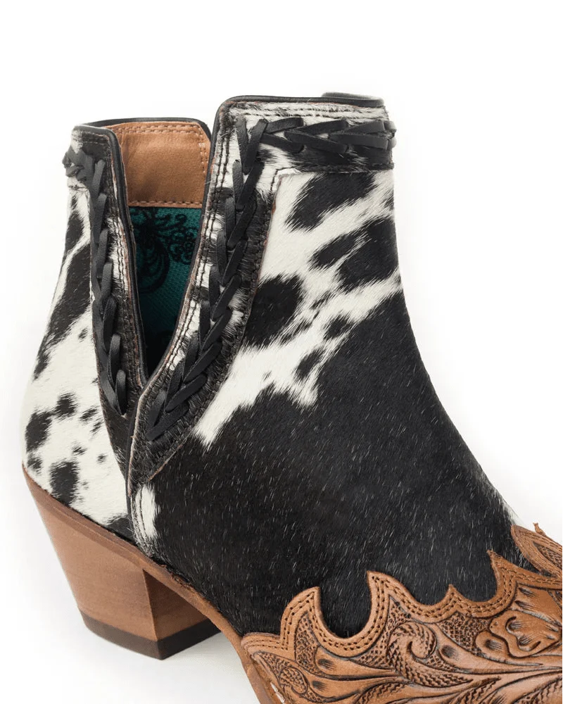 Georgina Hair-On Hide Booties by Myra Bag
